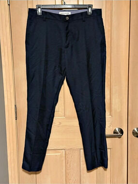 Amazon Essentials Men’s Slim Dress Pants in Navy Like New